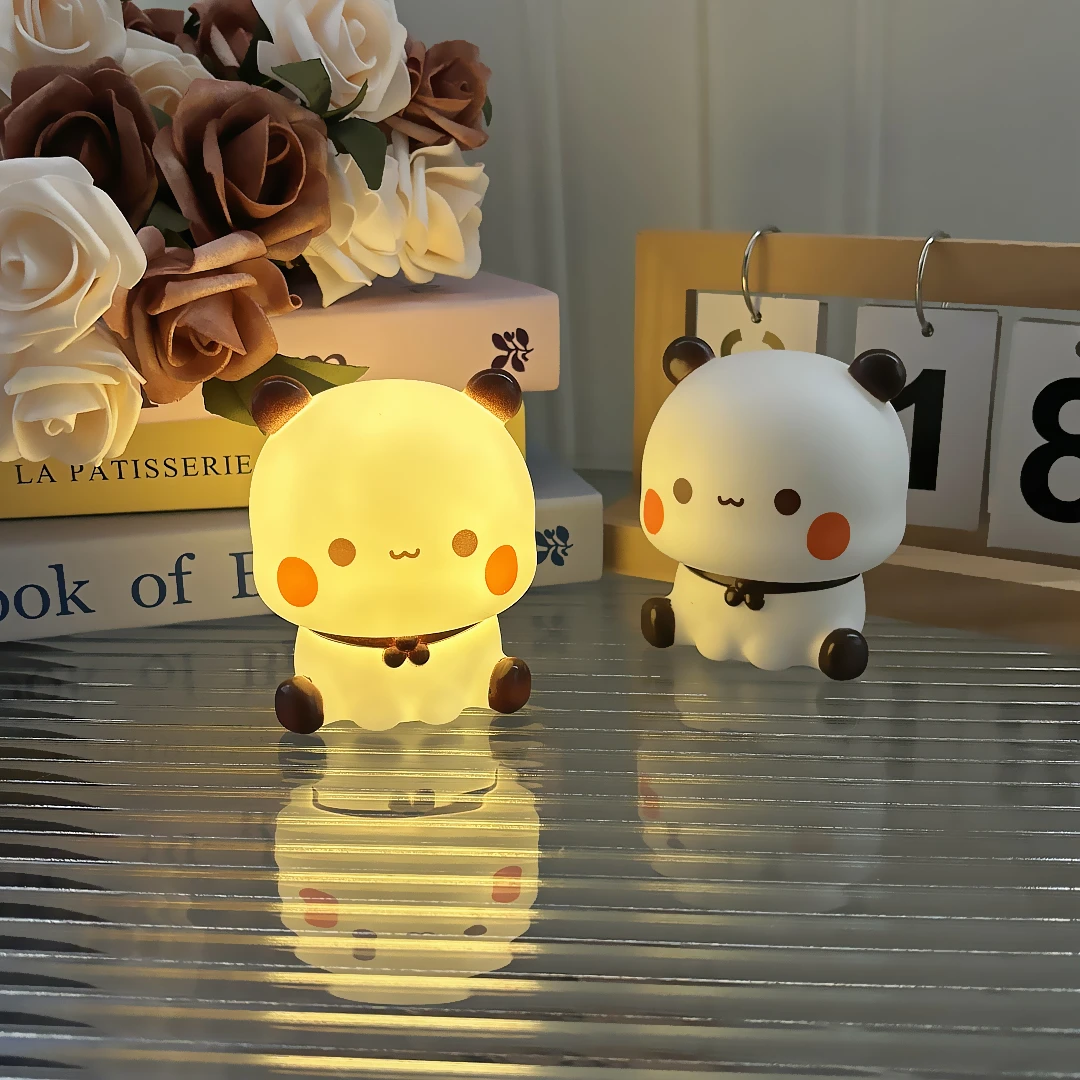 小白一二小夜灯创意拍拍灯卡通硅胶氛围灯柔光伴睡护眼送女生礼物
