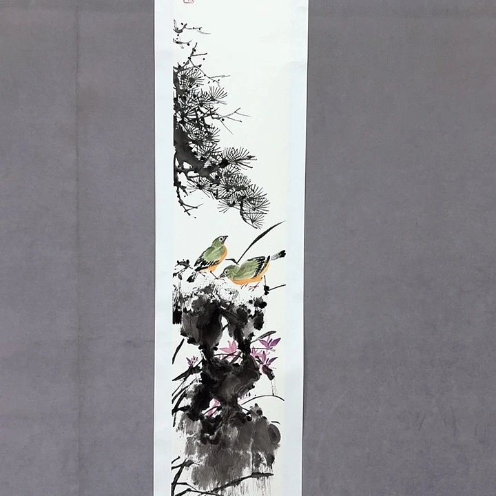 国画亲笔手绘放心去藏