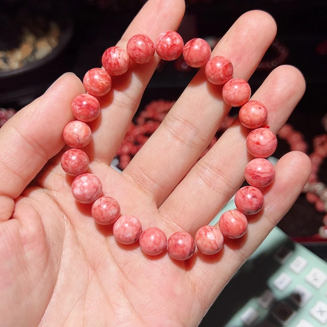 天然辰砂纯天然手串