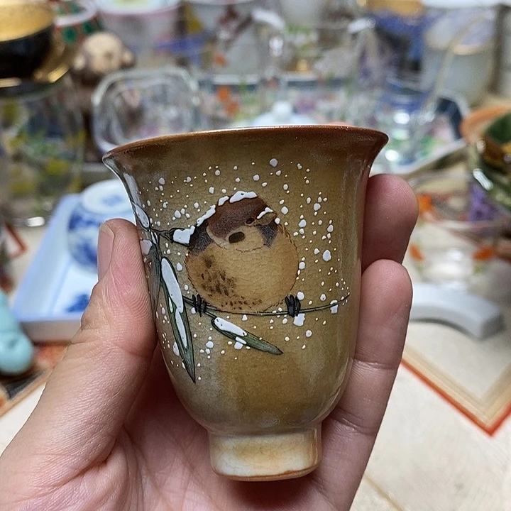 茶壶紫砂杯子的味道就越强烈啦我喜欢这双