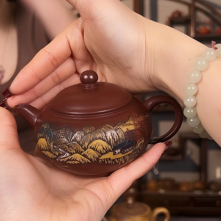 紫砂茶壶宜兴紫砂工艺