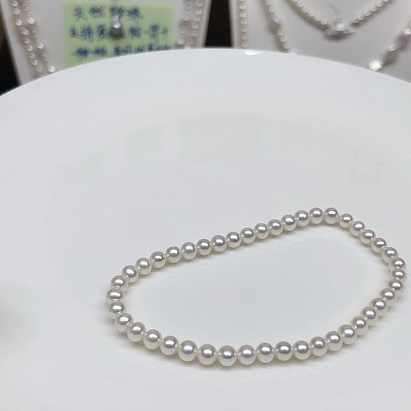 【闪购商品】银S925镶嵌手链淡水珍珠S****