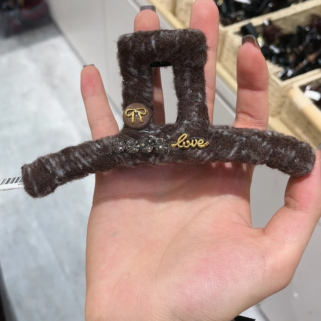 非金属咖蓝格蝴蝶结13抓