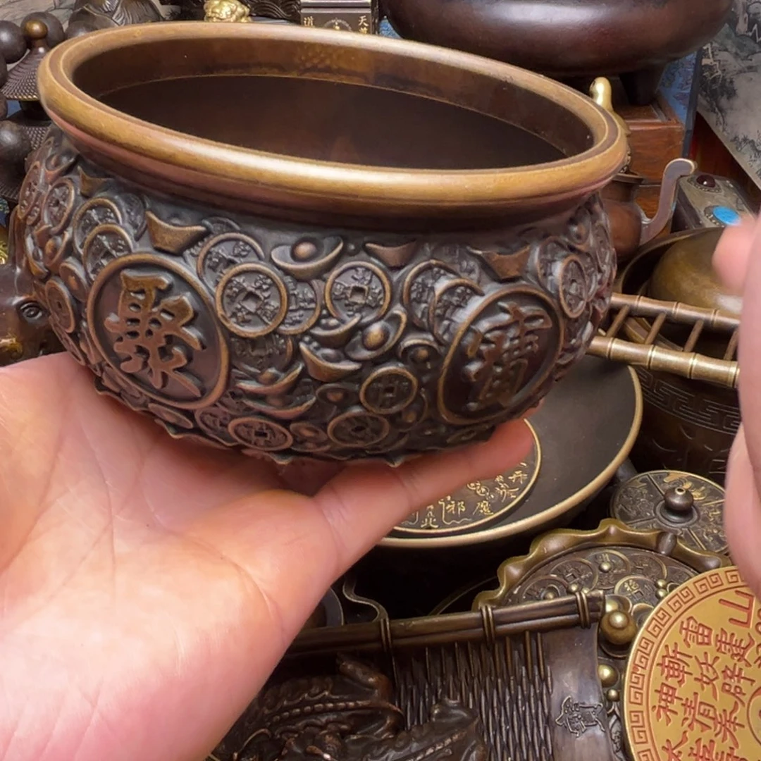 精美铜器，点击下单