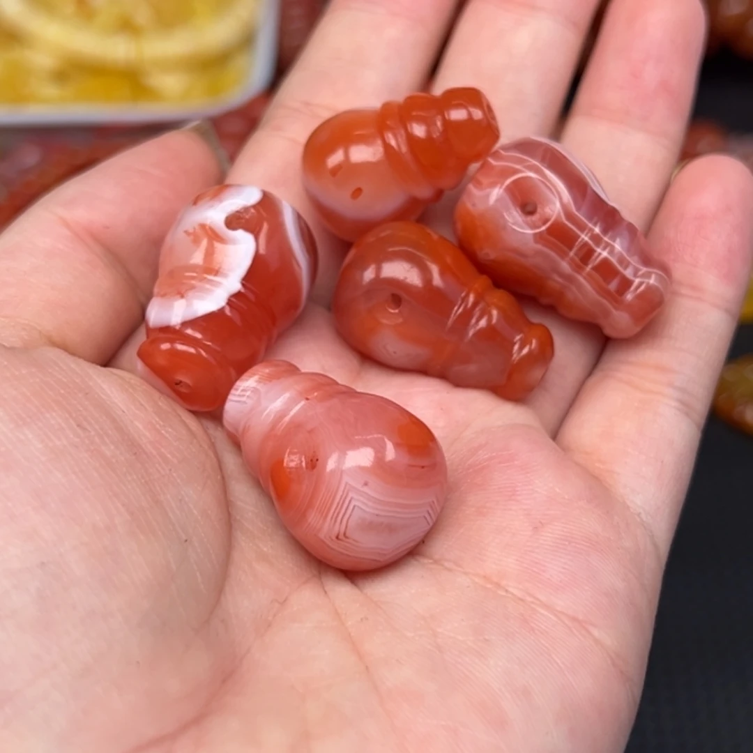 优***抚南红玛瑙未镶嵌吊坠(不含链)