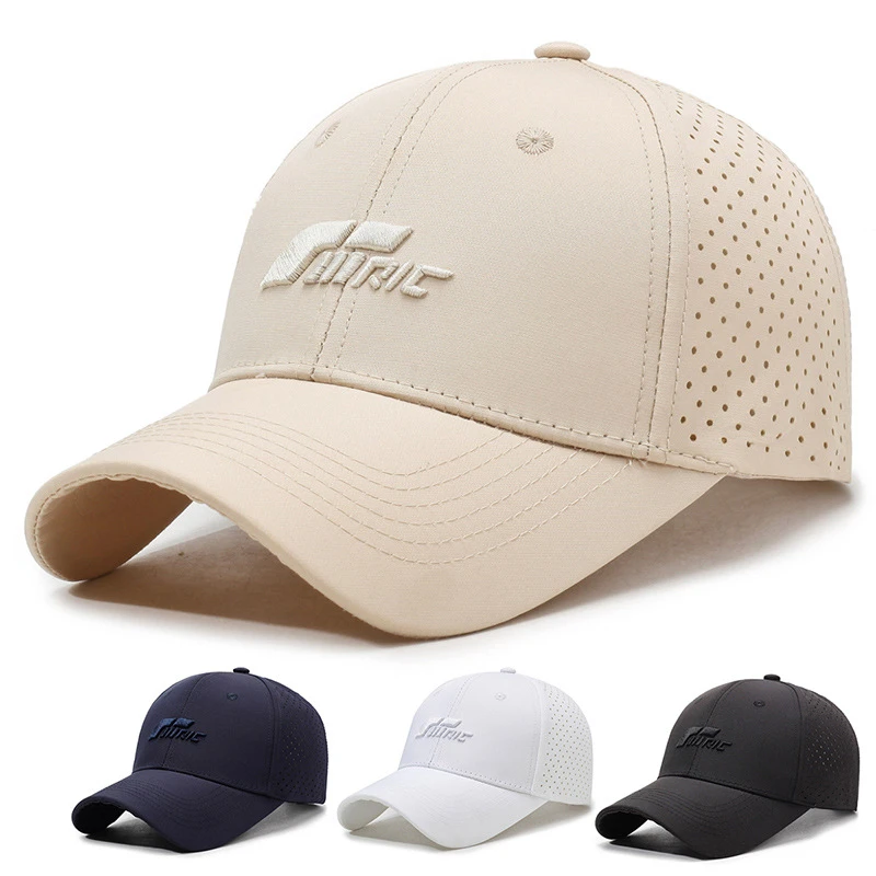 速干棒球帽工厂男女春夏天户外透气运动鸭舌帽大头适合帽