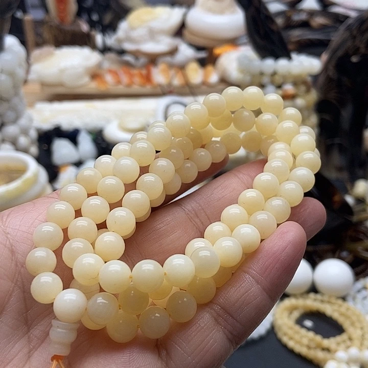 非金属贝壳贝雅轩工艺品全黄全品0.8多圈