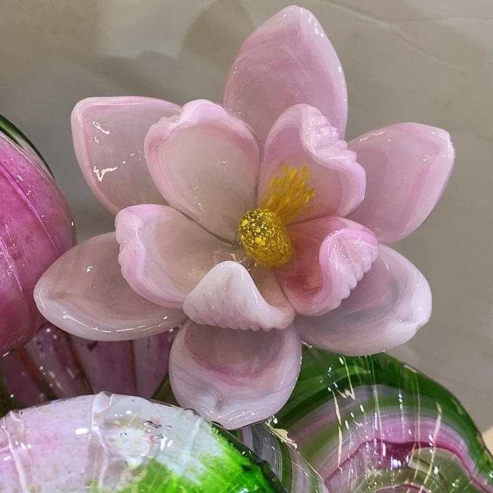 荷花高45厘米宽12厘米