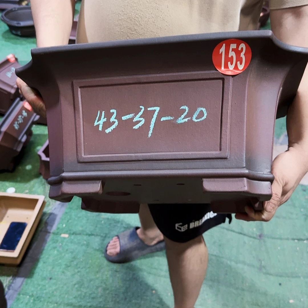 释***怀紫砂花盆紫砂花盆