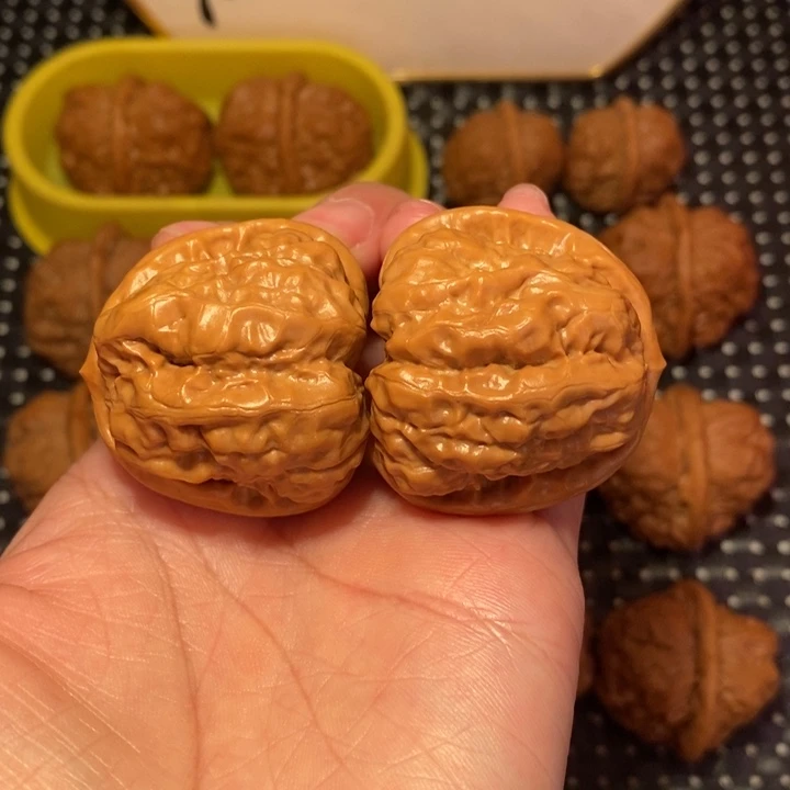 文玩核桃把件开背肌肉蛙