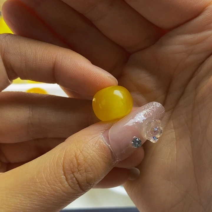 未镶嵌蜜蜡裸石夏***)尺寸14