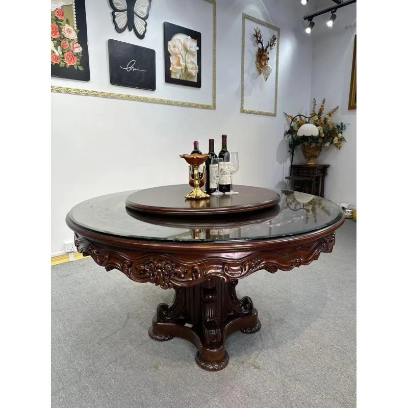 YCZ798圆餐桌1件+cy838餐椅6把