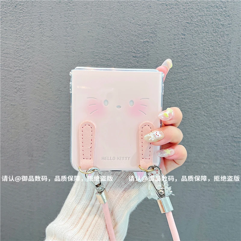 （华为novaflip系列）透明折叠壳适用华为novaflip手机壳防摔爆款潮