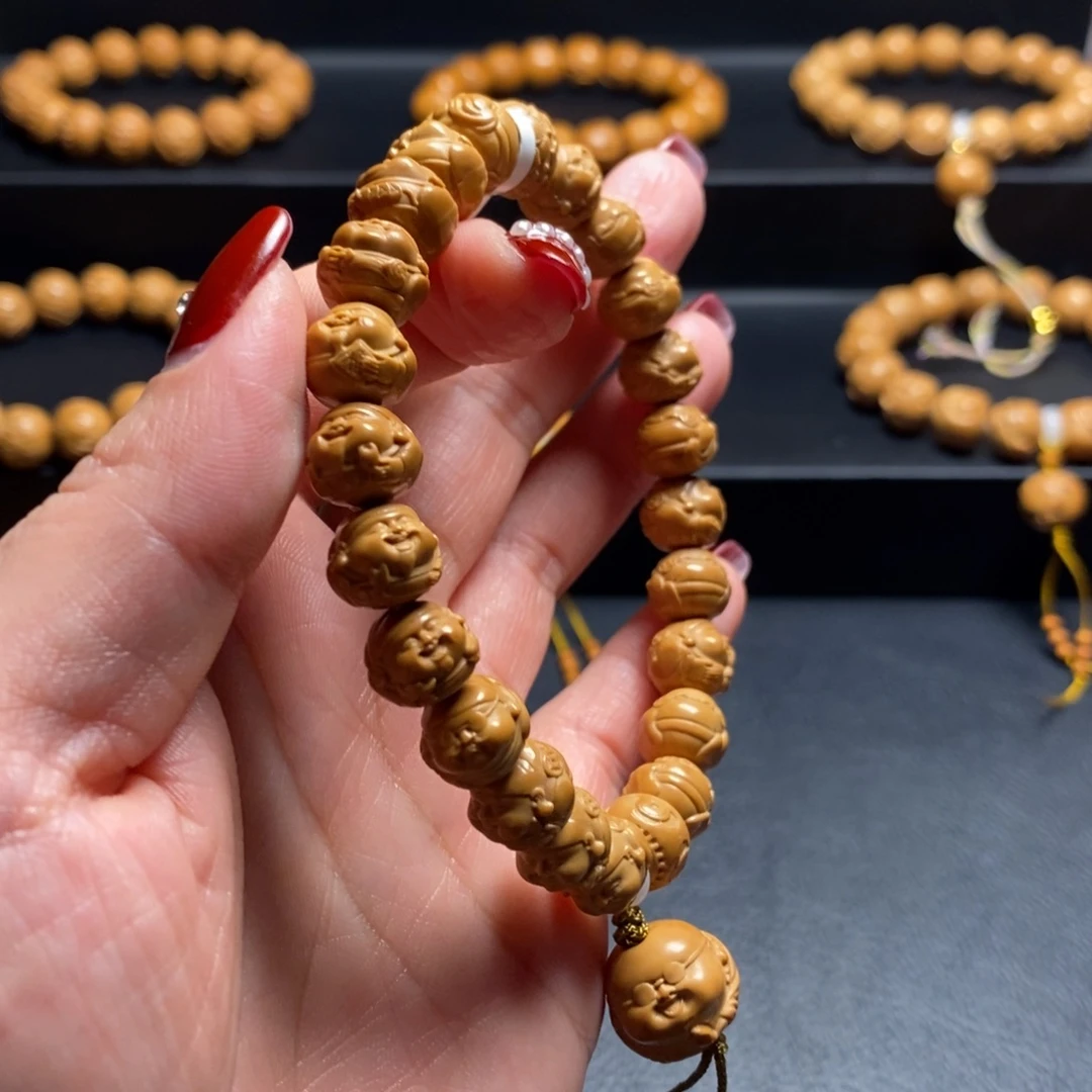 猴头核桃手串暴富财神10+