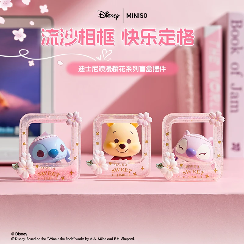 迪士尼浪漫樱花系列盲盒摆件