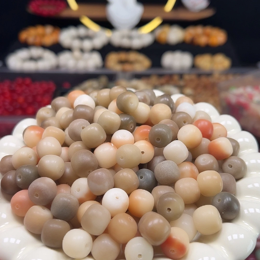 菩提根/象牙果手串卡12野梅桶150颗