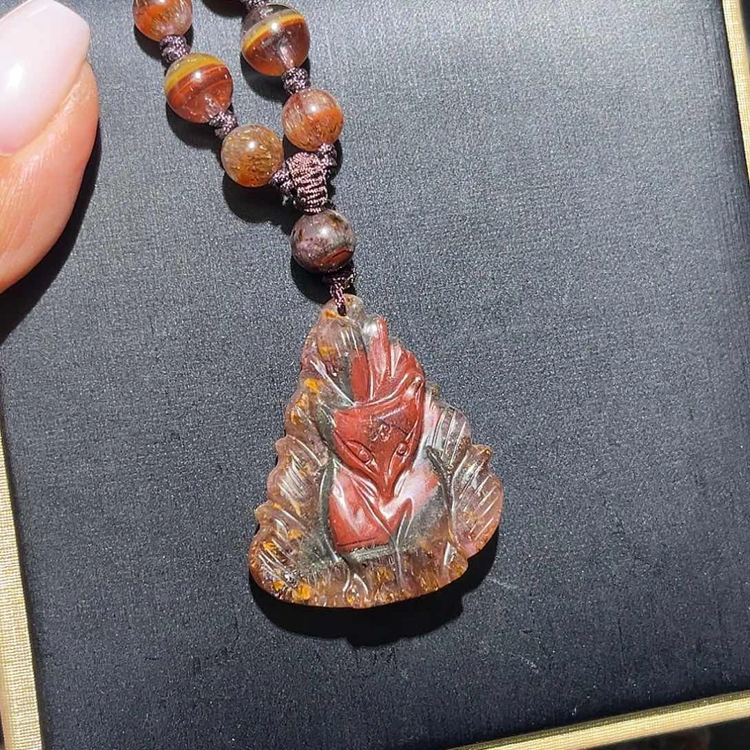 恩***沂水晶珠宝半成品未镶嵌极光貔貅