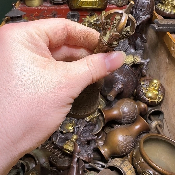 铜材质文玩摆件装饰