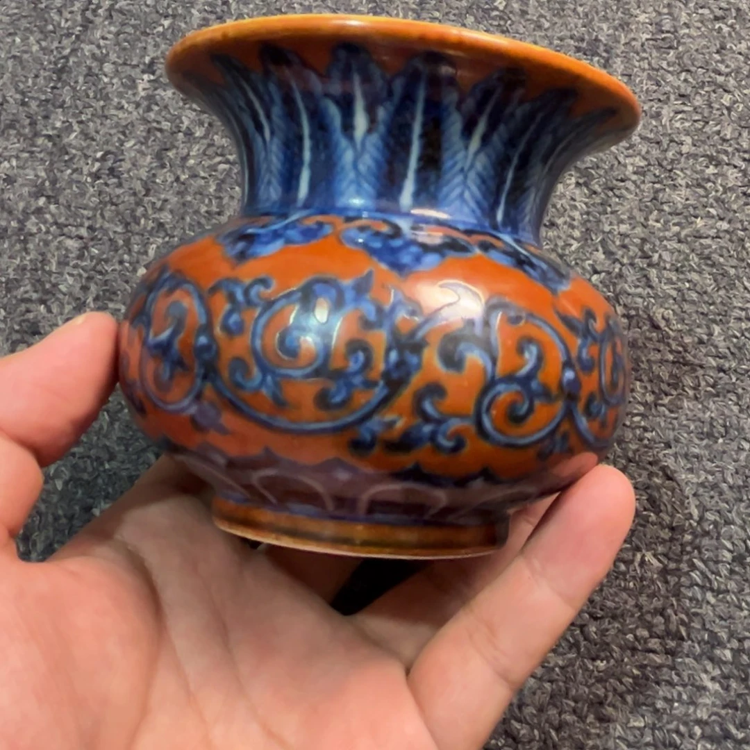 开***关青花瓷器的瓷器123456