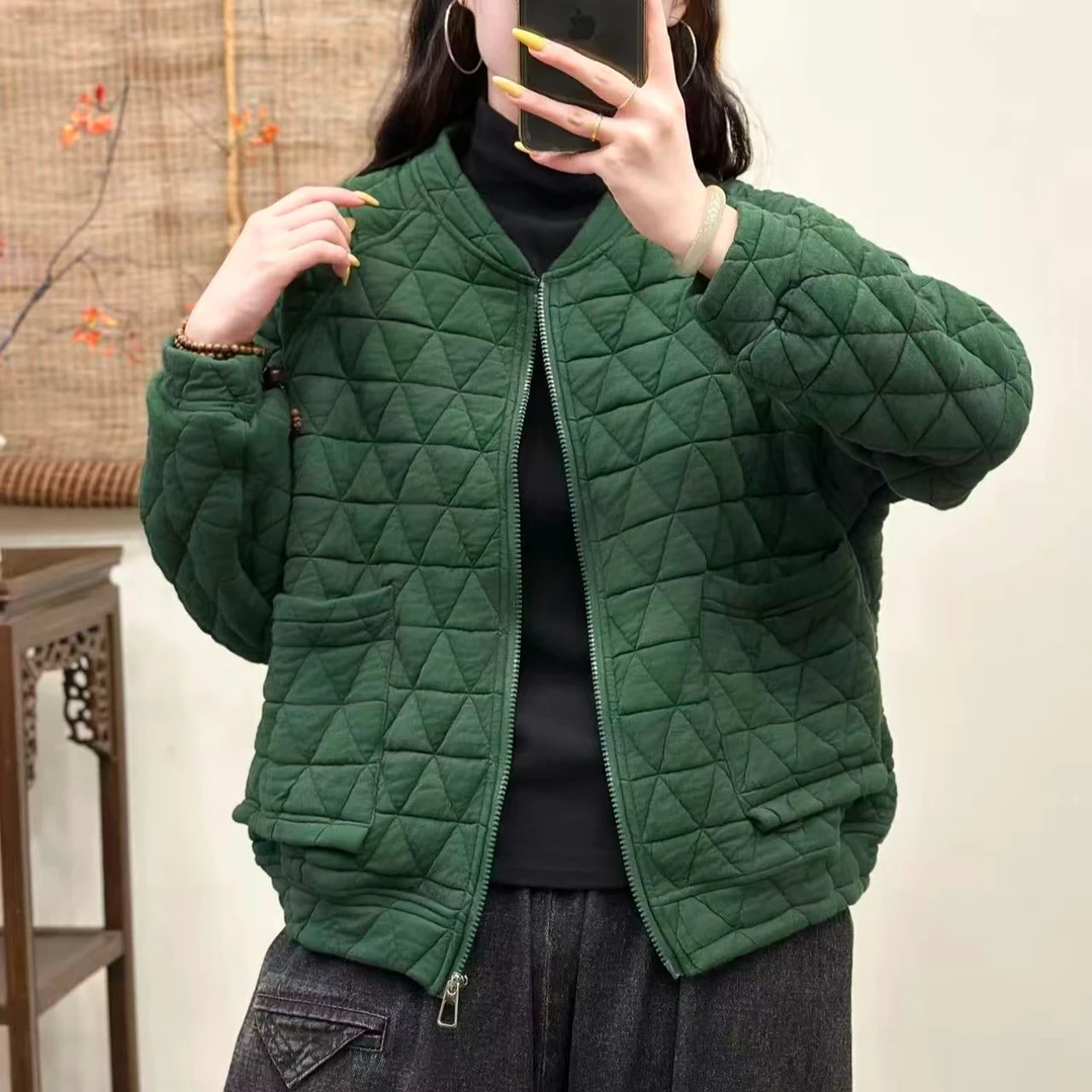 15938新款春秋休闲减龄宽松显瘦洋气轻便外套