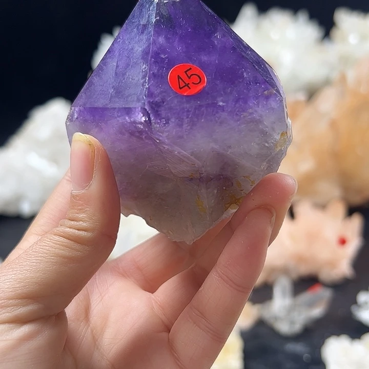 水晶未镶嵌珠宝半成品