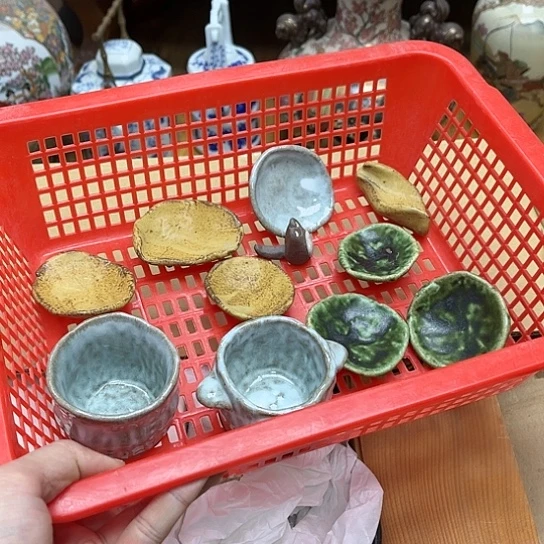 瓷片摆件工艺品瓷器摆件777