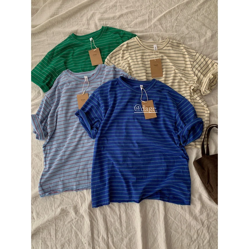 叨叨推荐款 DG#50119# 条纹T恤 FL