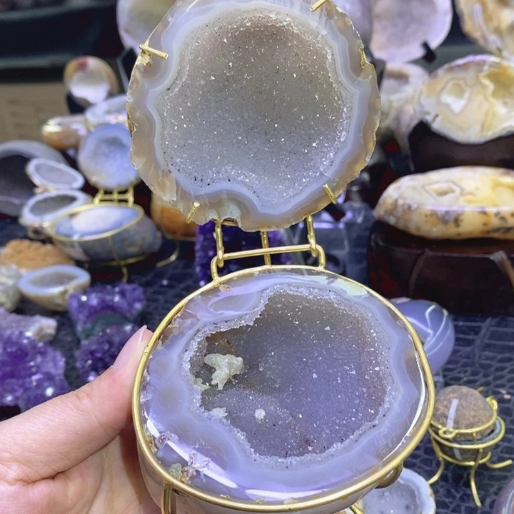 未镶嵌珠宝半成品紫晶
