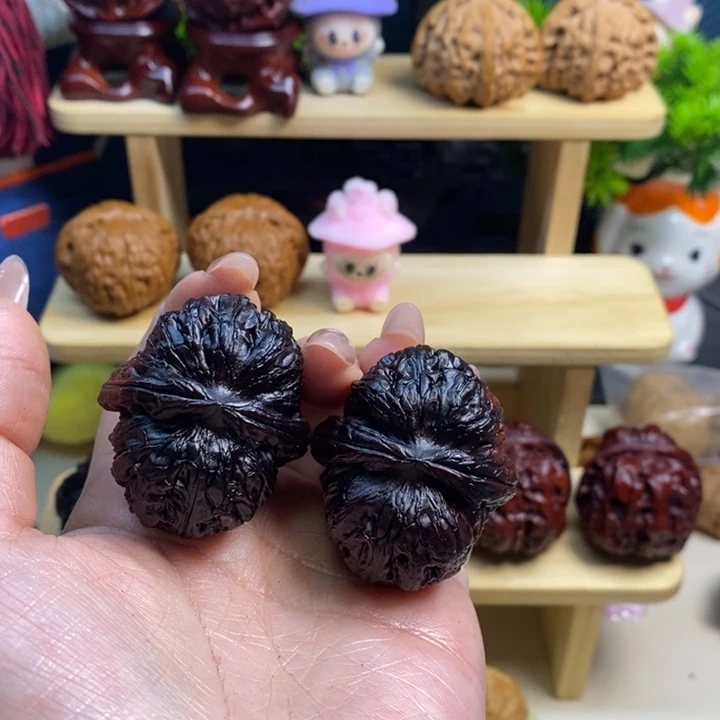 吊坠文玩核桃地闷平谷元宝42