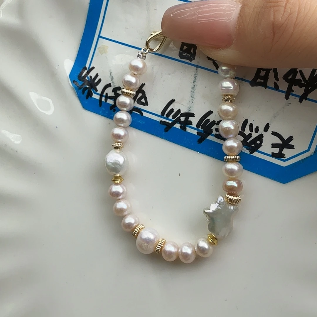 未镶嵌颈饰淡水珍珠