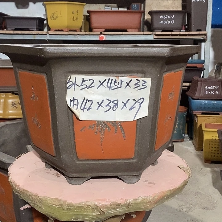 宜兴紫砂花盆花盆