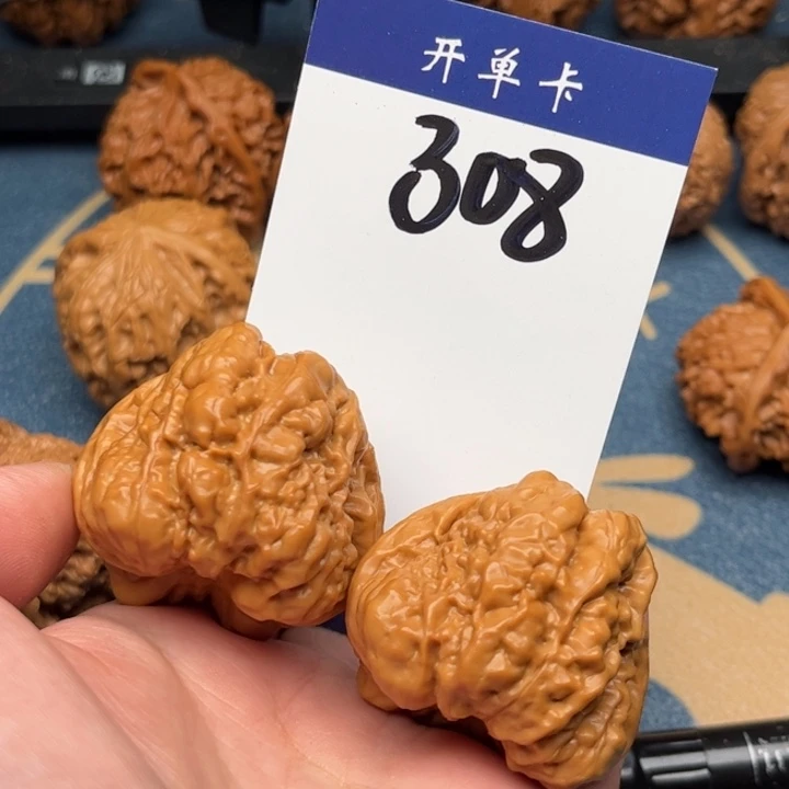 文玩核桃吊坠蛤蟆 41精修 308