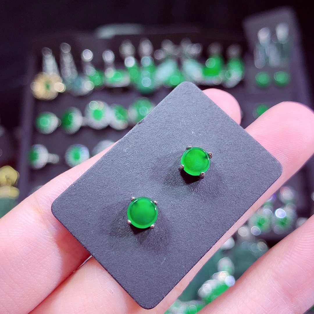 翡翠未镶嵌颈饰天然