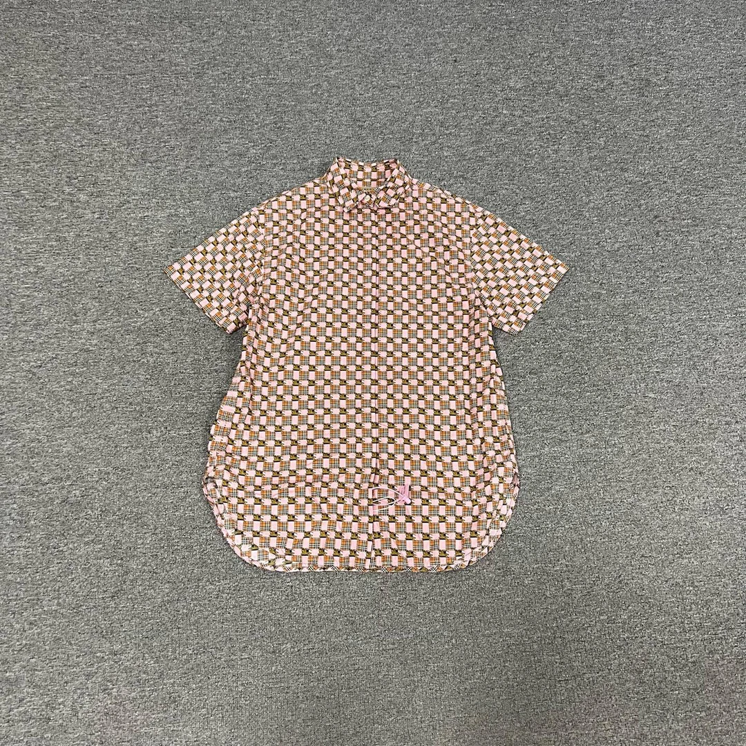 99新 AMIPARIS Burberry 战马 短袖 衬衫 uk4