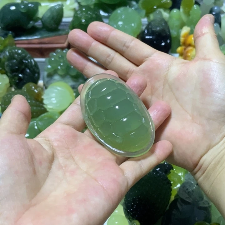 【闪购商品】蛇纹石玉未镶嵌把件晚***醒