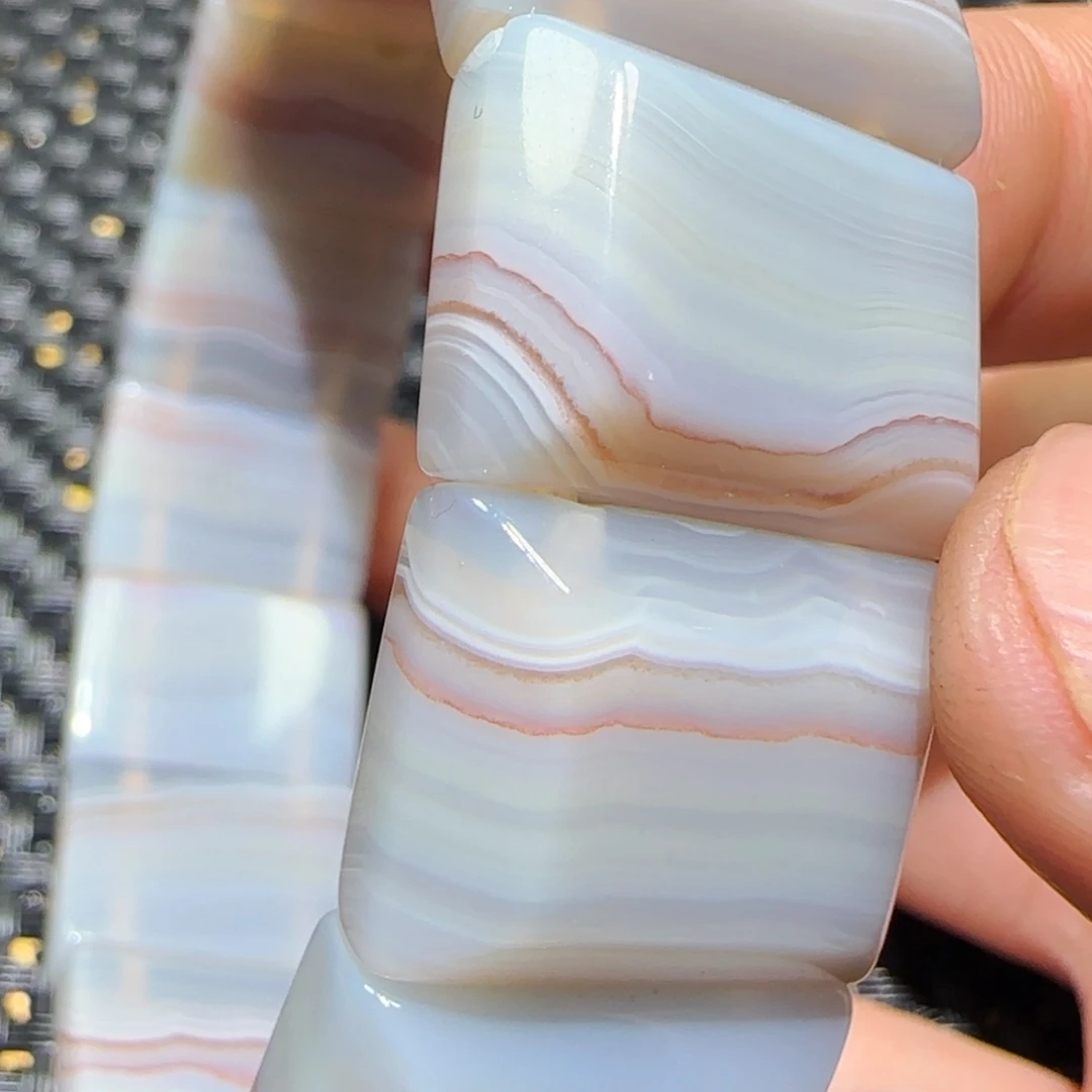 玛瑙/玉髓吊坠未镶嵌洞*