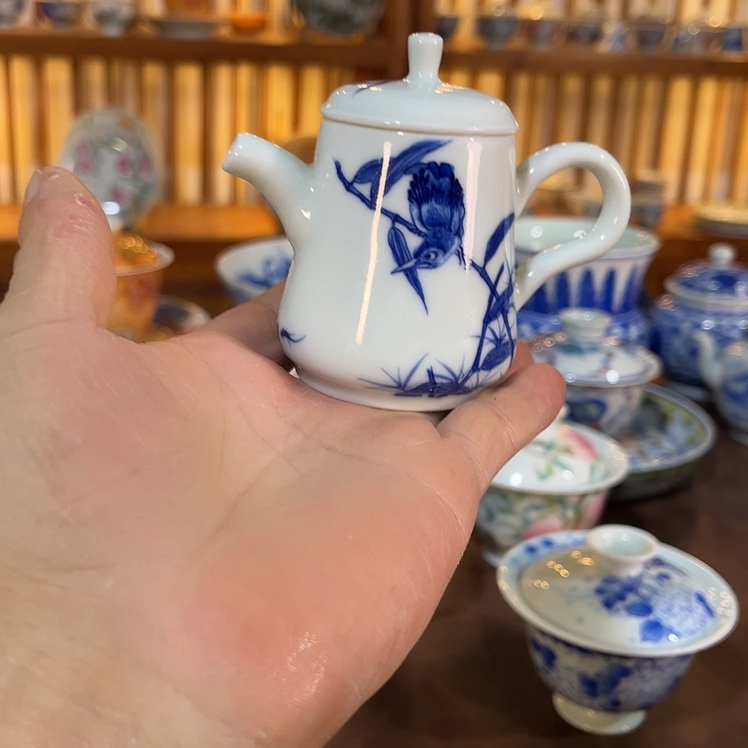 ****寶錡镇堂手工手绘壶