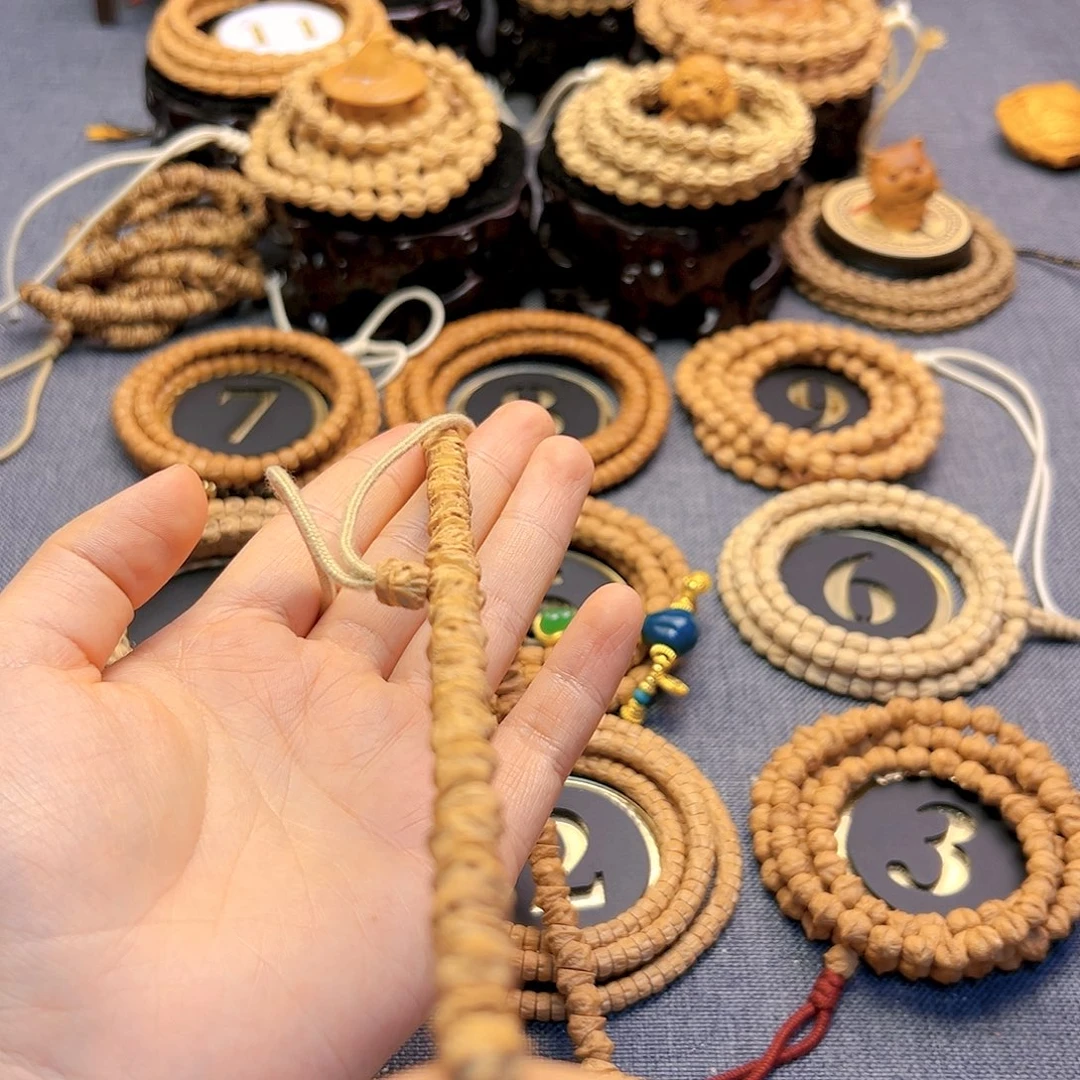 桃***.柏香籽/百香籽手串