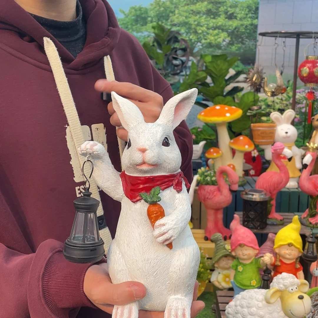红陶花园庭院摆件