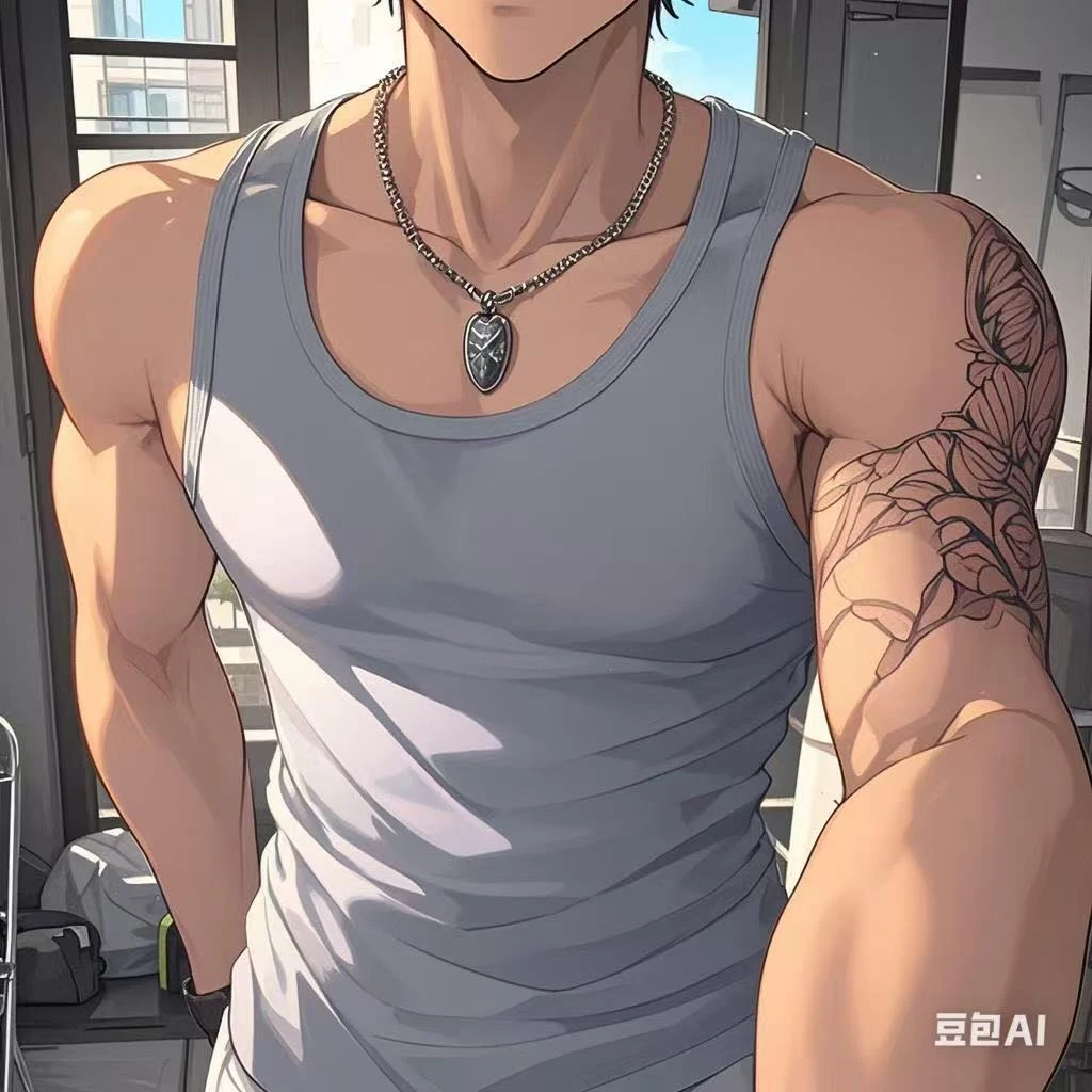 型男高弹粗螺纹夏季必备透气背心工作美式背心男氨纶高弹修身青年