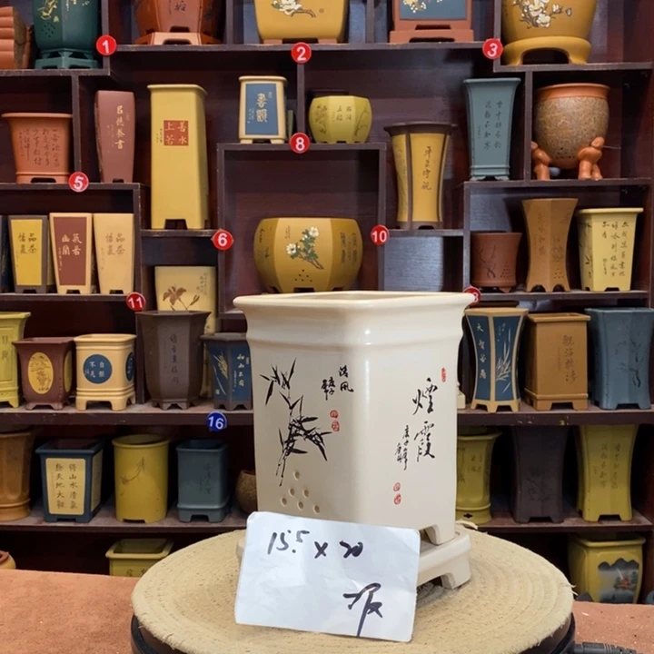 紫砂花盆紫砂艺术