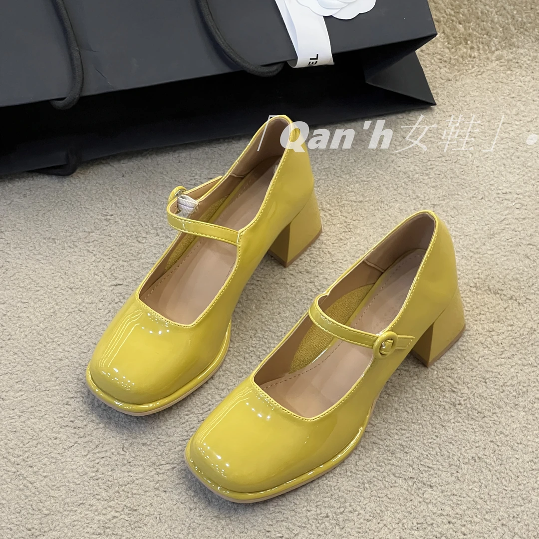 气质5CM高跟单鞋 瑕疵处理品 要求高不要拍没有运费险  （137-6）