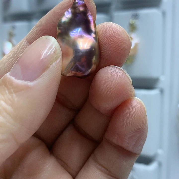 未镶嵌巴洛克淡水珍珠