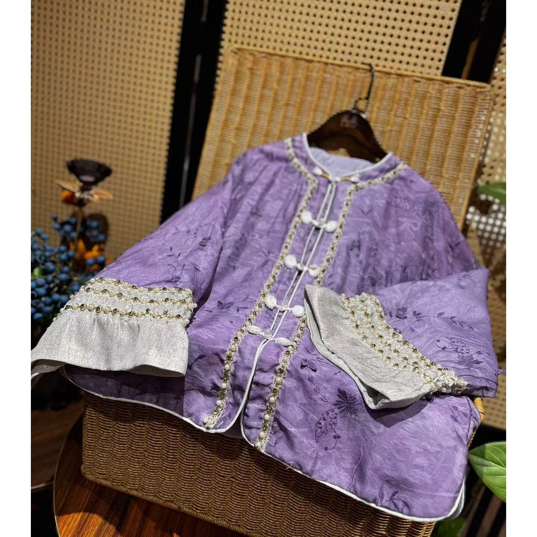 戚薇原创（紫气东来）早春高品质国风上衣