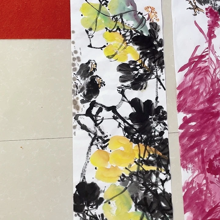 国画张圣敏先生纯手绘作品