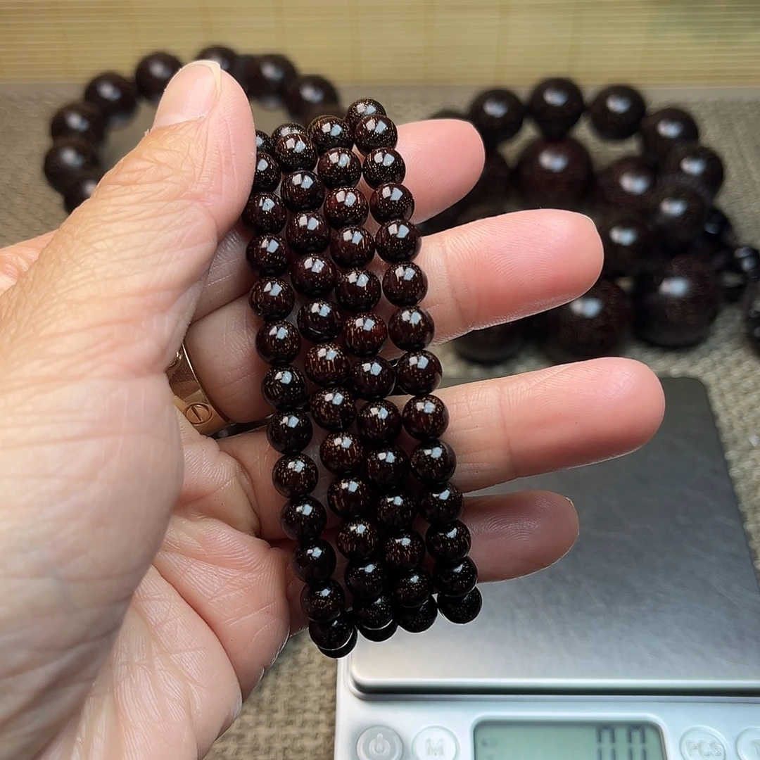 檀香紫檀（小叶紫檀）0.6 108颗 爆星