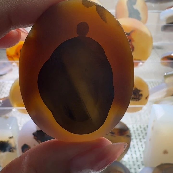 玛瑙/玉髓未镶嵌项链