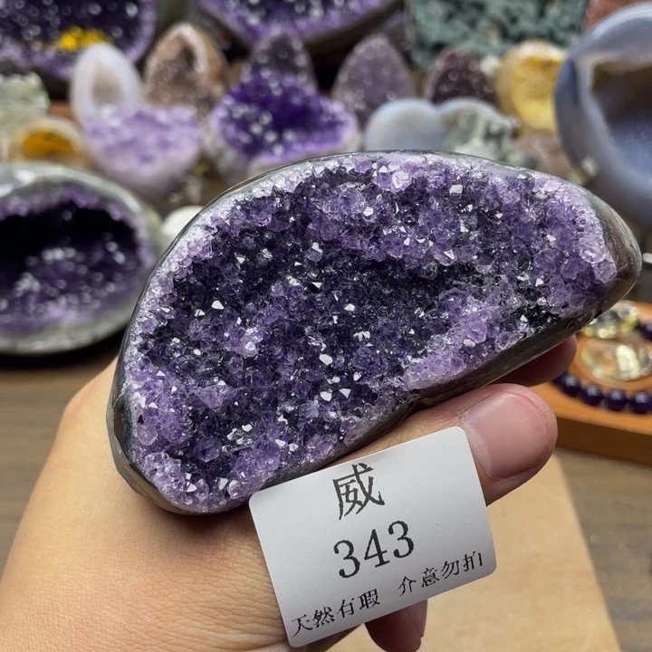 水晶未镶嵌珠宝半成品