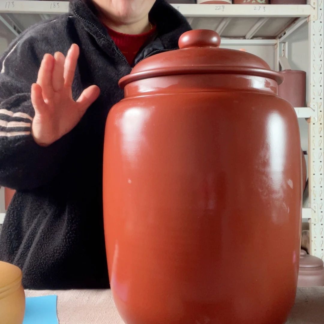 紫砂茶叶罐今天晚上