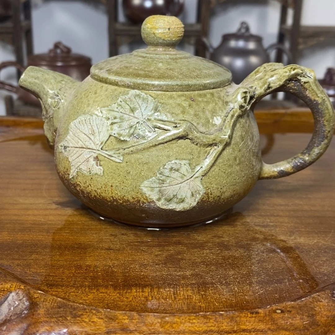 坭兴陶苏窑柴烧壶包邮